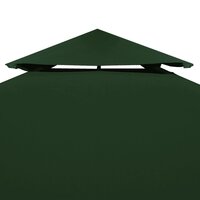 Vervangend tentdoek prieel 310 g/m&sup2; 3x4 m groen 3