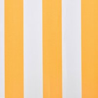 Luifeldoek 450x300 cm canvas oranje en wit  3