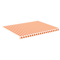 Vervangingsdoek voor luifel 4,5x3,5 m geel en oranje 2