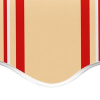 Vervangingsdoek voor luifel 5x3,5 m geel en oranje 5