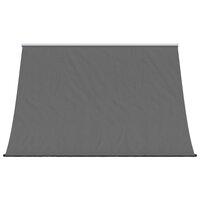Luifel uittrekbaar 250x150 cm stof en staal antracietkleurig 3