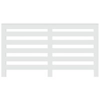 Radiatorombouw 149x20x82 cm bewerkt hout wit 3