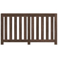 Radiatorombouw 149x20x82 cm bewerkt hout bruin eikenkleurig 3