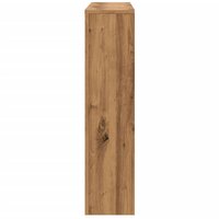 Radiatorombouw 149x20x82 cm bewerkt hout artisanaal eikenkleur 4