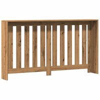 Radiatorombouw 149x20x82 cm bewerkt hout artisanaal eikenkleur 5