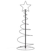 LED-kerstboom 80 LEDs warm wit 120 cm 3