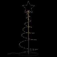 LED-kerstboom 80 LEDs warm wit 120 cm 6