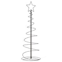 LED-kerstboom 100 LEDs warm wit 150 cm 5