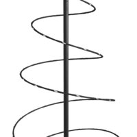 LED-kerstboom 100 LEDs warm wit 150 cm 9