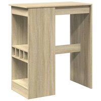 Bartafel met rekken 90x47,5x103,5 cm bewerkt hout sonoma eiken 2