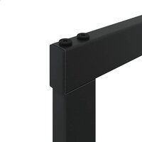 Haardhoutrek 55x30x61 cm staal zwart 7