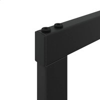 Haardhoutrek 110x30x116 cm staal zwart 7