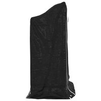 Haardhoutrek met regenhoes 100,5x40,5x110,5 cm staal 7