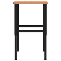 Werkbank rechthoekig 100x60x(71,5-98) cm massief beukenhout 6