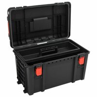 Flightcase draagbaar 57x35x32,5 cm PP zwart 4