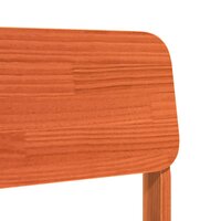 Tuinstoel 60x52,5x72 cm massief grenenhout wasbruin 7