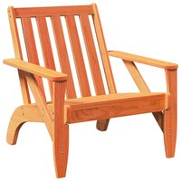 Tuinstoel Adirondack 75x77x77 cm massief grenenhout wasbruin 2