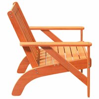 Tuinstoel Adirondack 75x77x77 cm massief grenenhout wasbruin 4