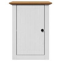 Badkamerwandkast BODO 44x30x60 cm wit en bruin 4