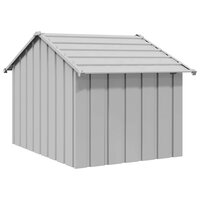 Hondenhok met dak 83x130x85 cm gegalvaniseerd staal 5