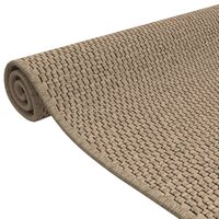 Tapijtloper 50x150 cm sisal-look zandkleurig 5