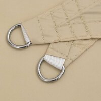 Zonnezeil 2x2x2 m 100% polyester oxford beige 5