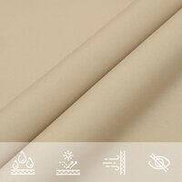 Zonnezeil 2x2x2 m 100% polyester oxford beige 7