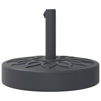 Parasolvoet voor stokken van &Oslash;38 / 48 mm 25 kg rond 6