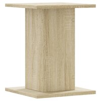 Plantenstandaards 2 st 30x30x40 cm bewerkt hout sonoma eiken 5
