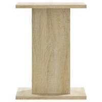 Plantenstandaards 2 st 30x30x40 cm bewerkt hout sonoma eiken 6