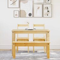 4-delige Eethoek Panama massief grenenhout 3