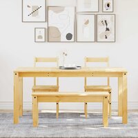 4-delige Eethoek Panama massief grenenhout 3