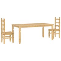 3-delige Eethoek Panama massief grenenhout 2