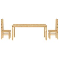 3-delige Eethoek Panama massief grenenhout 7