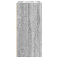 Boekenkast 31x24x52 cm bewerkt hout grijs sonoma eikenkleurig 6
