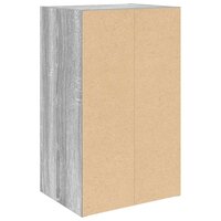 Boekenkast 31x24x52 cm bewerkt hout grijs sonoma eikenkleurig 7
