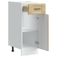 Keuken onderkast &quot;Porto&quot; bewerkt hout sonoma eikenkleurig 5