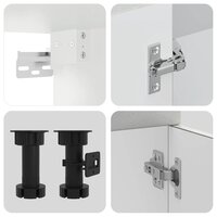 8-delige Keukenkastenset Lucca bewerkt hout betongrijs 7