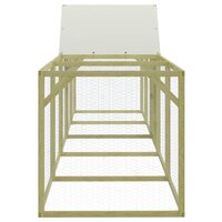 Kippenhok 500x100x150 cm ge&iuml;mpregneerd massief grenenhout 4