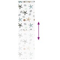 Doucherolgordijn met cassette 60x240 cm stofbreedte 56 cm 5