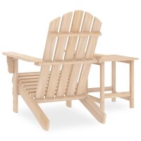 Tuinstoel Adirondack met tafel massief vurenhout 4