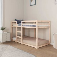 Stapelbedframe zonder matras massief grenenhout 90x190 cm 4