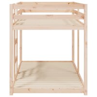 Stapelbedframe zonder matras massief grenenhout 90x190 cm 6