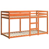 Stapelbed massief grenenhout wasbruin 90x200 cm 3