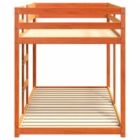 Stapelbed massief grenenhout wasbruin 90x200 cm 5