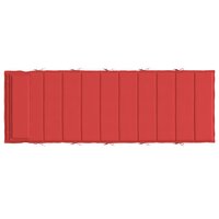 Ligbedkussen 180x60x4 cm oxford stof rood 5