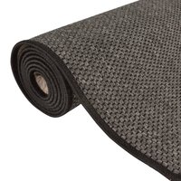 Tapijtloper 80x200 cm sisal-look antracietkleurig 5