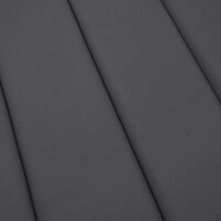 Ligbedkussen 180x60x4 cm oxford stof antracietkleurig 7