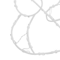 Kerstverlichting sneeuwpop silhouet 2 st 35 LEDs warm wit 9