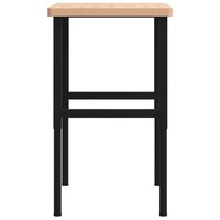 Werkbank rechthoekig 100x60x(73-99,5) cm massief beukenhout 6